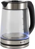 Чайник электрический Vitek VT-1179 1.8л. 2200Вт серебристый корпус: стекло/металл  