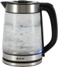 Чайник электрический Vitek VT-1179 1.8л. 2200Вт серебристый корпус: стекло/металл  