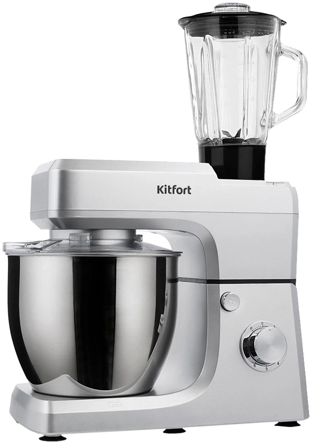 Миксер планетарный Kitfort КТ-1339-3 1400Вт черный