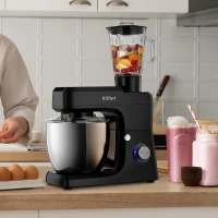 Миксер планетарный Kitfort КТ-1339-3 1400Вт черный