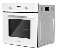 Духовой шкаф Электрический Hyundai HEO 6647 WG белый/серебристый