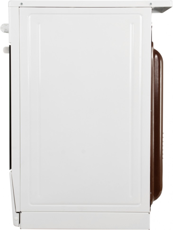 Плита Электрическая Лысьва EF4006MK00 белый стеклокерамика (без крышки)  