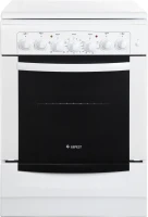 Плита Комбинированная Gefest ПГЭ 6102-02 0300 белый (металлическая крышка) реш.чугун