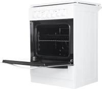 Плита Комбинированная Gefest ПГЭ 6102-02 0300 белый (металлическая крышка) реш.чугун