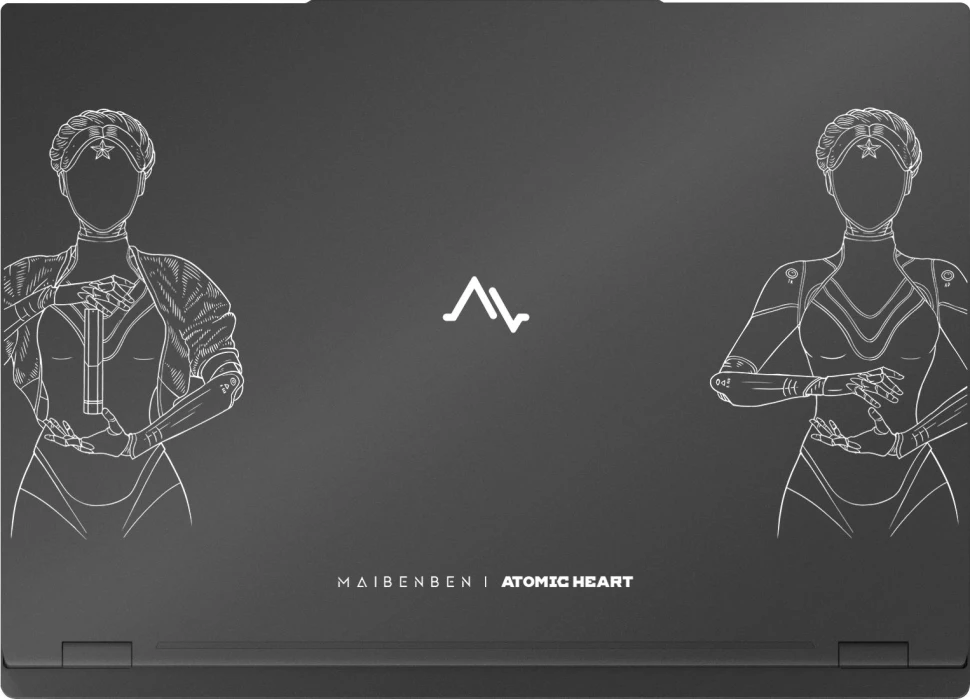 Ноутбук Maibenben X16B-R98956 Ryzen 9 8940HX 16Gb SSD1Tb NVIDIA GeForce RTX 5060 8Gb 16" IPS QHD+ (2560x1600) Windows 11 black WiFi BT Cam 4100mAh (X16B-R98956GQSHBRE3)  