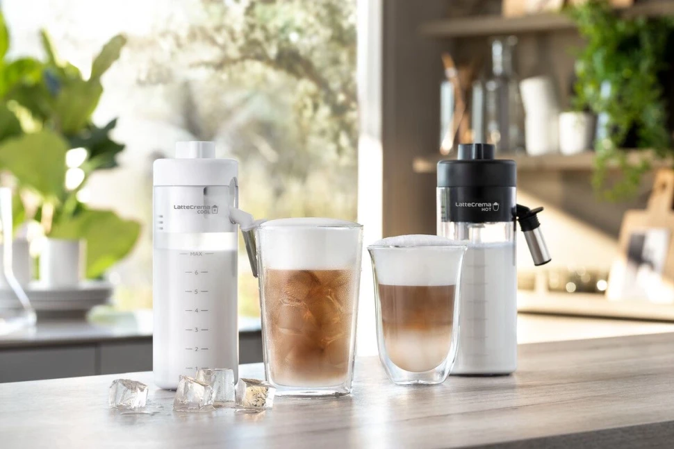 Кофемашина Delonghi Eletta Explore ECAM450.55.G 1450Вт серебристый/черный  