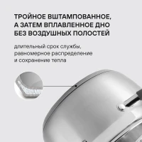 Набор посуды Rondell Flamme RDS-040 8 предметов