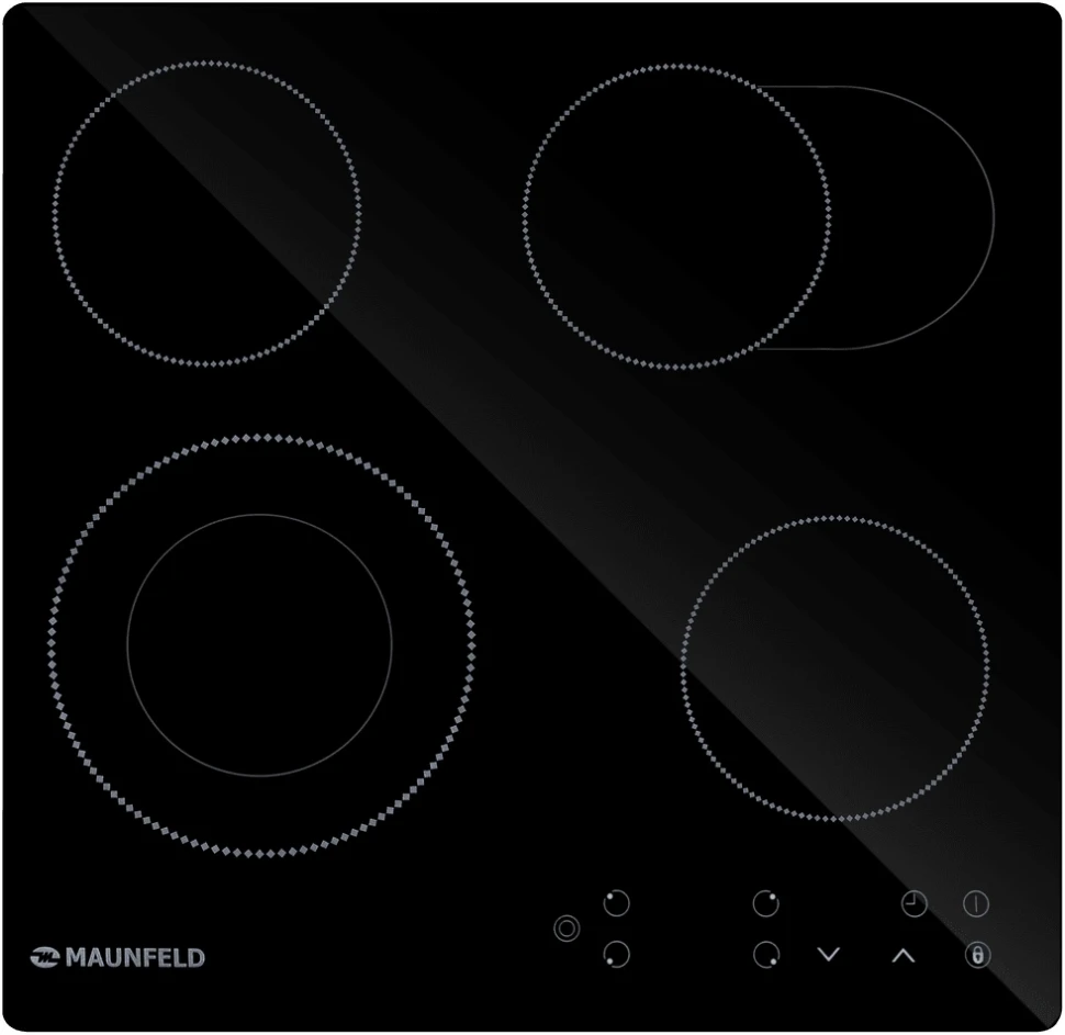 Варочная поверхность Maunfeld EVCE594SMDPBK черный  