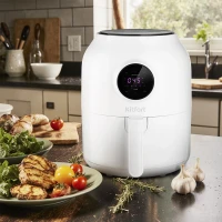 Аэрогриль Kitfort КТ-2235 1300Вт белый/черный