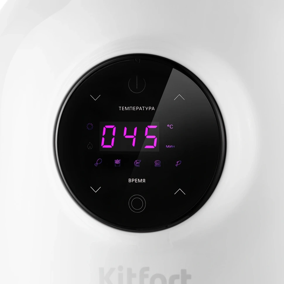 Аэрогриль Kitfort КТ-2235 1300Вт белый/черный