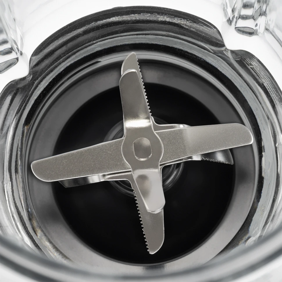 Блендер стационарный Hyundai HYB-S4921 1500Вт серебристый/черный  