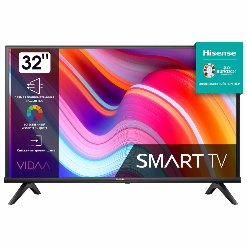 Телевизор Hisense 32A4Q 32" (81 см) 2025 черный  