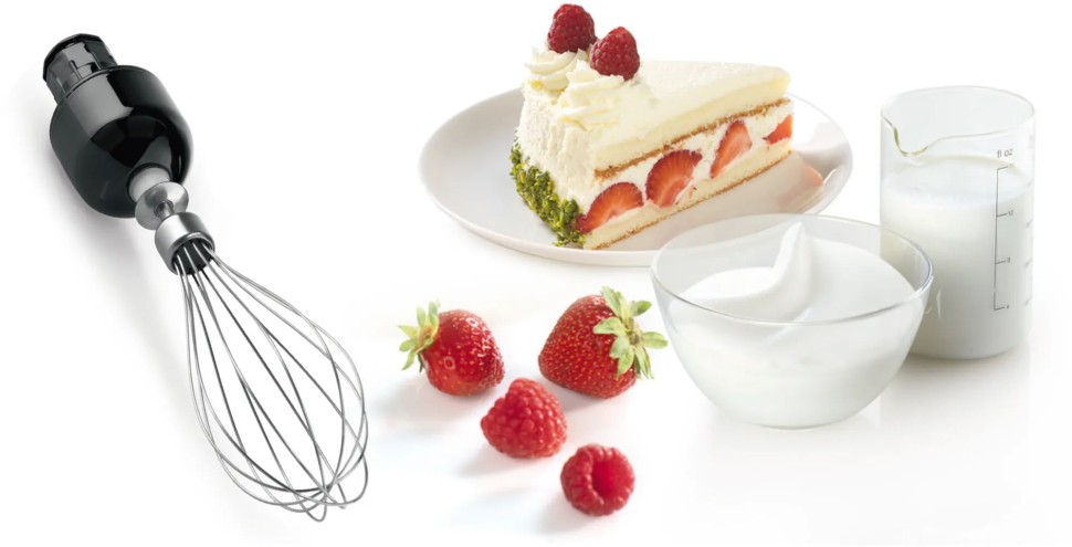 Блендер погружной Bosch MSM67170 750Вт черный/серый  