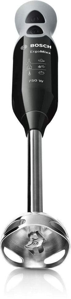 Блендер погружной Bosch MSM67170 750Вт черный/серый  