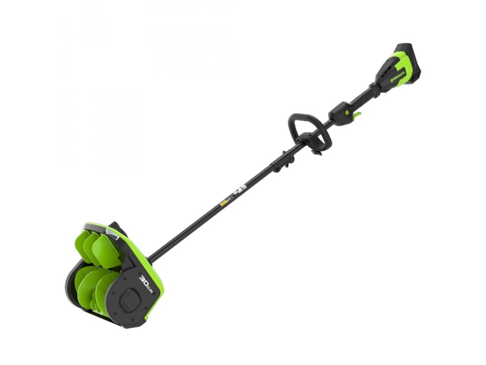 Аккумуляторный снегоуборщик Greenworks GD40SS2 40V 30 см с 1хАКБ 5 Ач и ЗУ (2603107UG)  