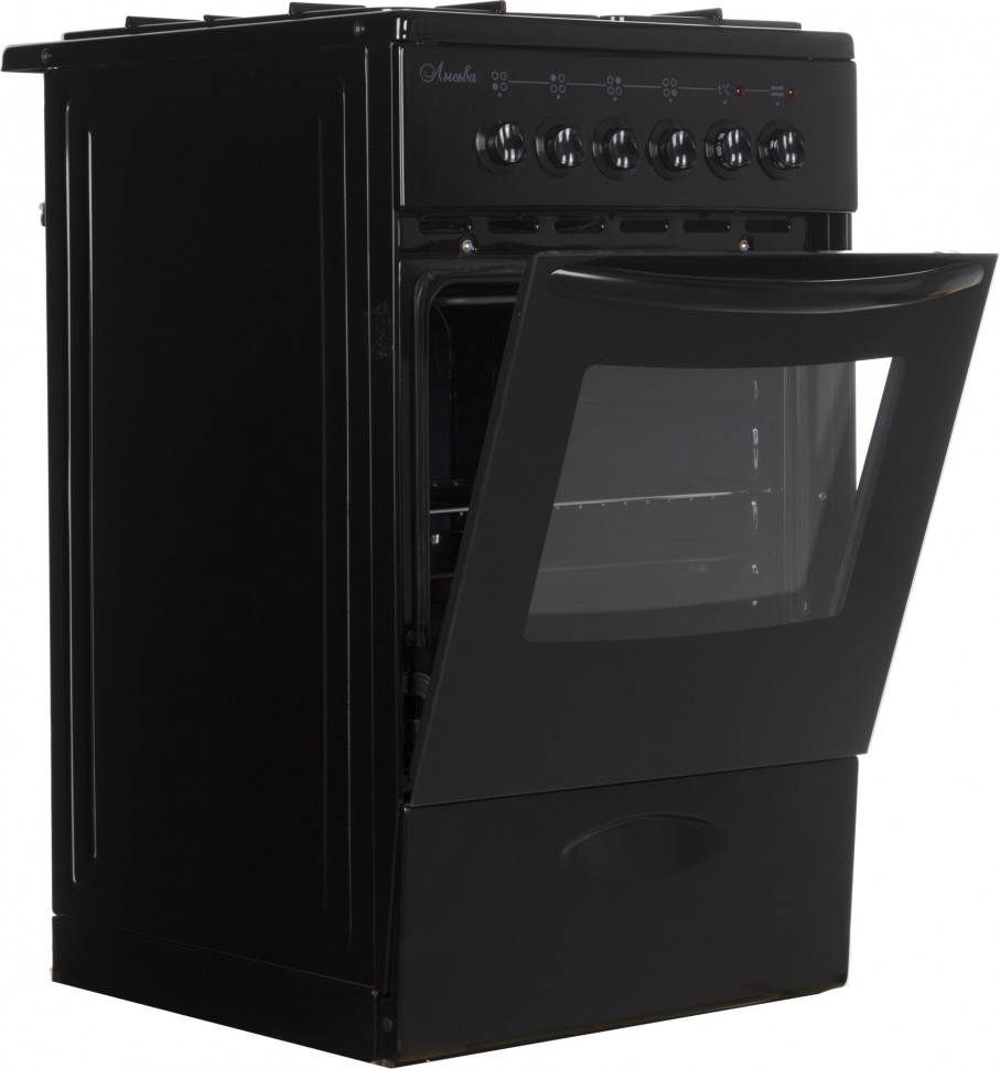 Плита Комбинированная Лысьва ЭГ 401 МС-2у черный (без крышки) реш.сталь