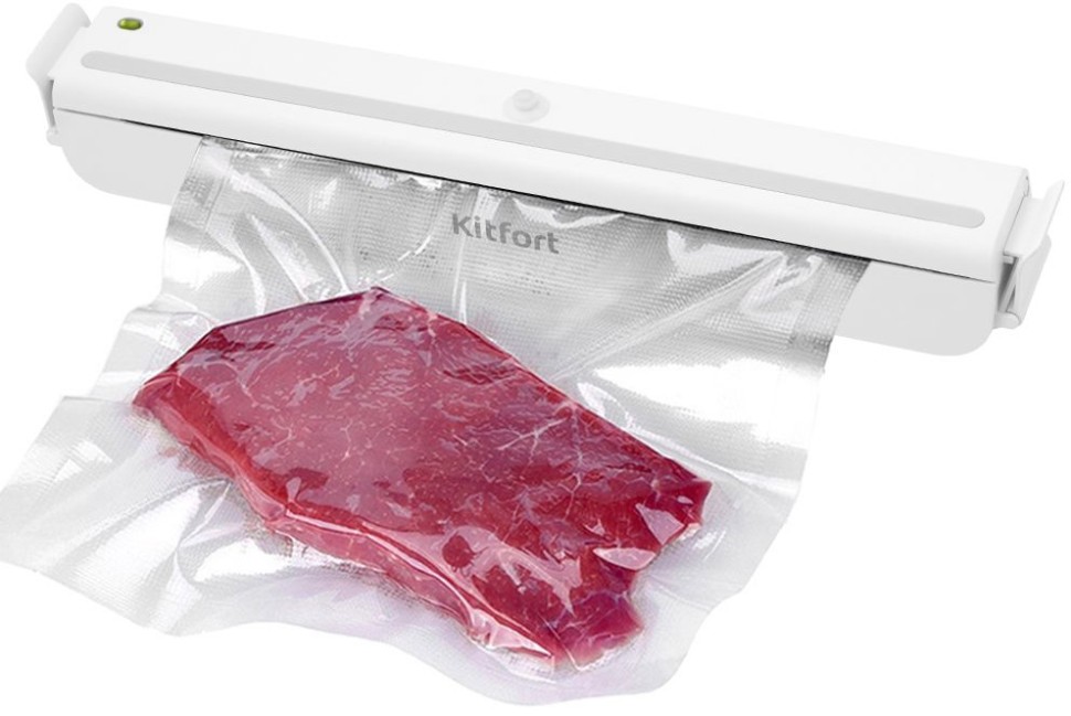 Вакуумный упаковщик Kitfort KT-1505-2 85Вт 0.6Бар шир.пак.:29см белый (КТ-1505-2)