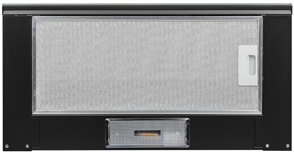 Вытяжка встраиваемая Krona Kamilla 600 Retro черный управление: кулисные переключатели (2 мотора)