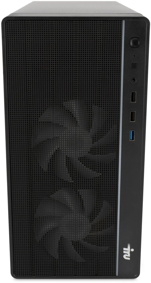 ПК IRU Tactio 310H6SEA MT i5 12400F (2.5) 32Gb SSD512Gb RTX5060 8Gb без ОС GbitEth 500W черный (RUS) (2165189)  