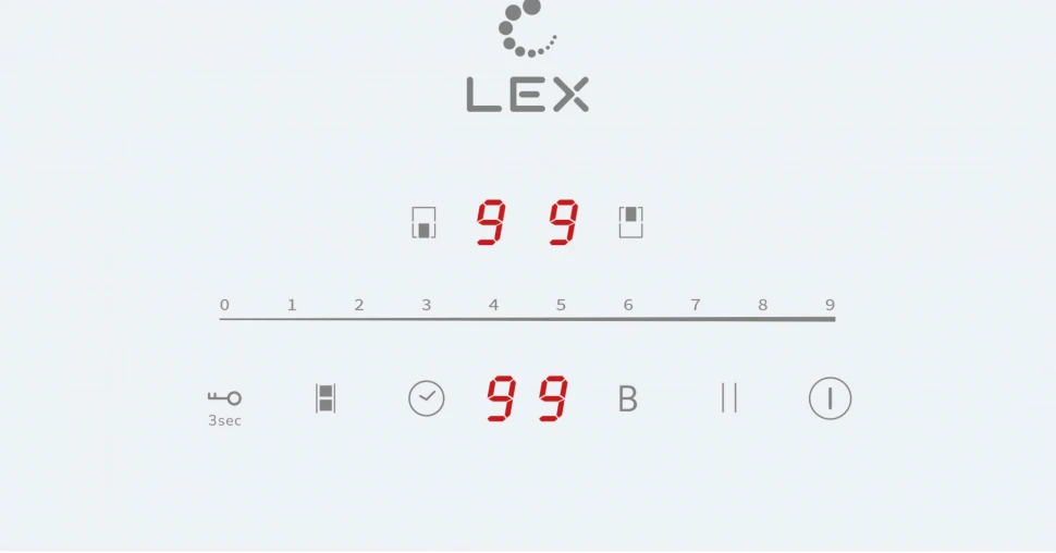 Индукционная варочная поверхность Lex EVI 321A WH белый