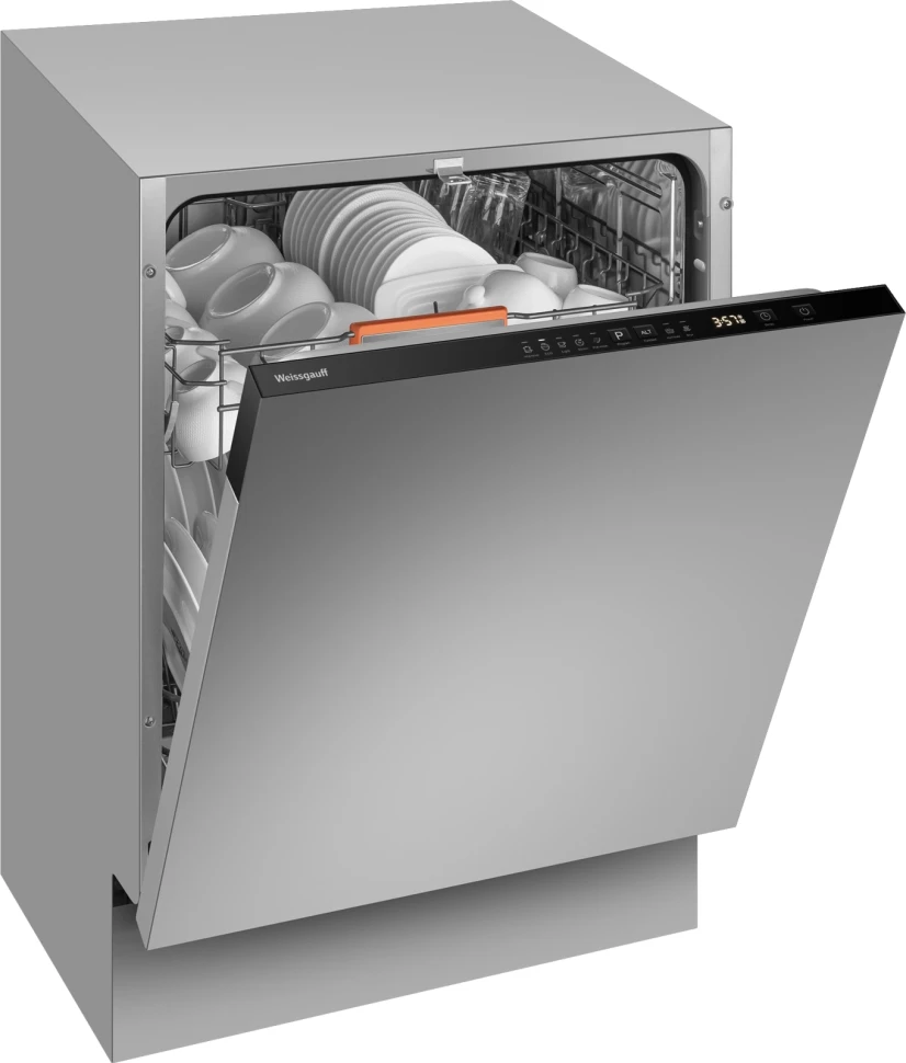 Посудомоечная машина встраив. Weissgauff BDW 6025 D Infolight полноразмерная антрацит  