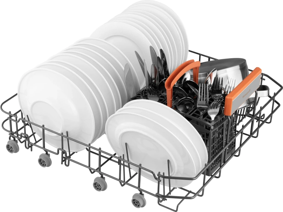 Посудомоечная машина встраив. Weissgauff BDW 6025 D Infolight полноразмерная антрацит  