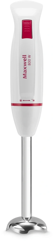 Блендер погружной Maxwell MW-1172 800Вт белый  