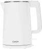 Чайник электрический Candy CK-102 1.5л. 2200Вт белый корпус: нерж.сталь/пластик