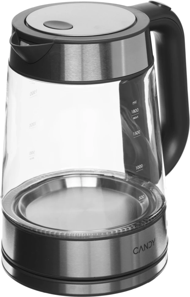 Чайник электрический Candy CK-303 1.8л. 2200Вт графит корпус: Металл/стекло/пластик  