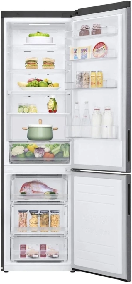 Холодильник LG GA-B509CLSL 2-хкамерн. графит мат. инвертер