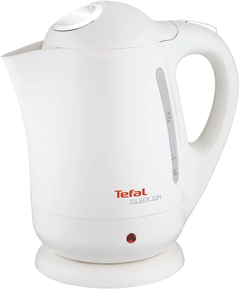 Чайник электрический Tefal Silver Ion BF925132 1.7л. 2400Вт белый корпус: пластик (7211001107)  
