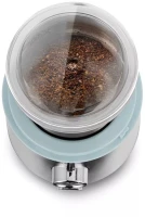 Кофемолка Kitfort КТ-7250 200Вт сист.помол.:ротац.нож вместим.:200гр нержавеющая сталь/голубой