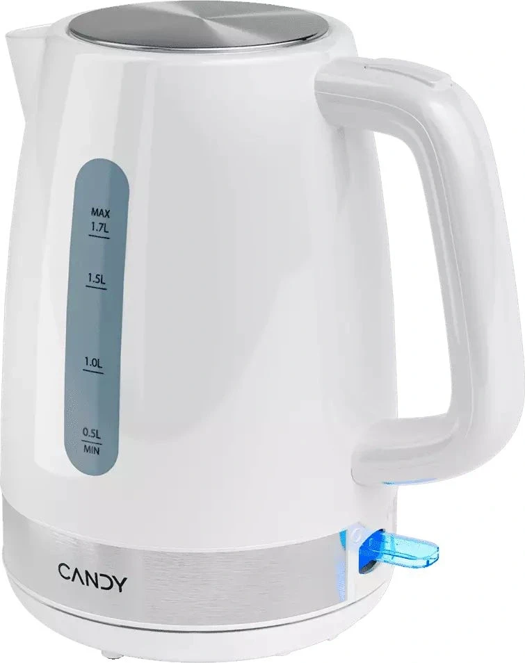 Чайник электрический Candy CK-101 1.7л. 2200Вт белый корпус: пластик
