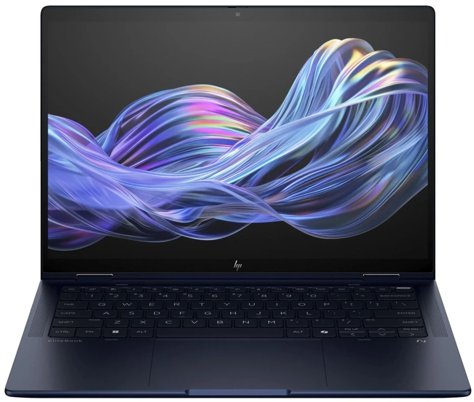Ноутбук HP EliteBook X Flip G1i Core Ultra 7 258V 32Gb SSD1Tb Intel Arc 140V 14" OLED Touch WUXGA (2880x1800) Windows 11 Pro 64 dk.blue WiFi BT Cam (BA0C9ET)  