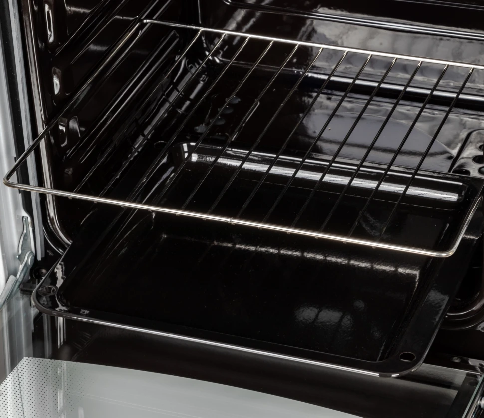 Плита Газовая Darina S GM 441 001 W белый/черный (без крышки) реш.сталь  