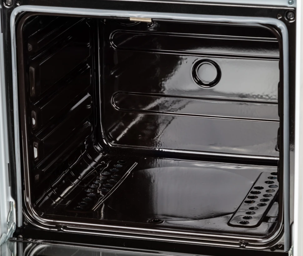 Плита Газовая Darina S GM 441 001 W белый/черный (без крышки) реш.сталь  