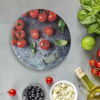 Весы кухонные электронные Vitek VT-8036 макс.вес:10кг серый/помидоры