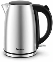 Чайник электрический Moulinex BY3R0DF0 1.7л. 2200Вт серебристый/черный корпус: нерж.сталь/пластик