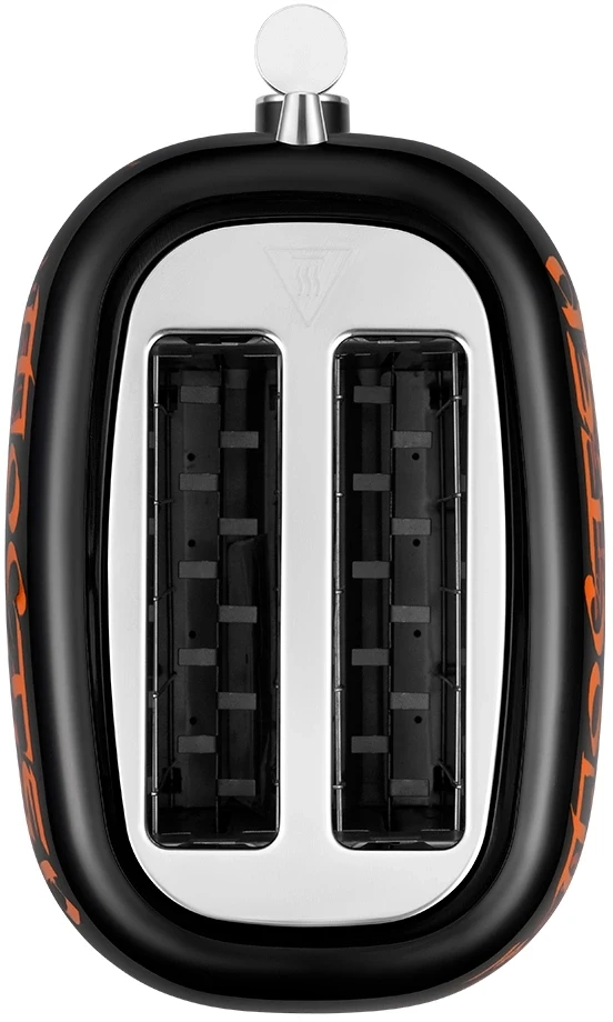 Тостер Kitfort КТ-6464 1080Вт черный/красный