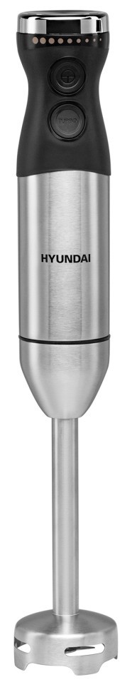 Блендер погружной Hyundai HYB-H3824 800Вт серебристый/черный  