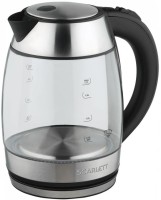 Чайник электрический Scarlett SC-EK27G94 1.7л. 2200Вт нержавеющая сталь корпус: стекло/металл (EK27G94)