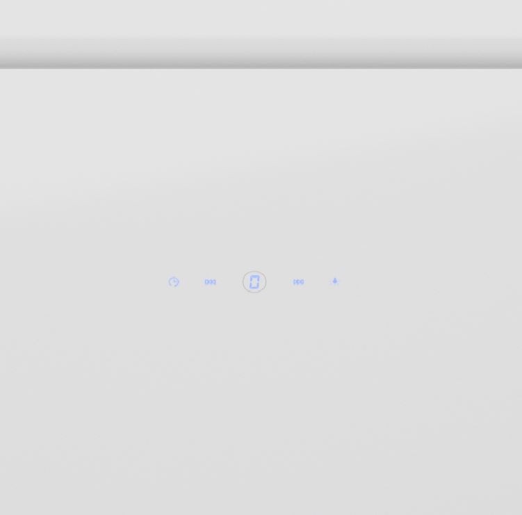 Вытяжка каминная Lex Furia 600 белый управление: сенсорное (1 мотор)  