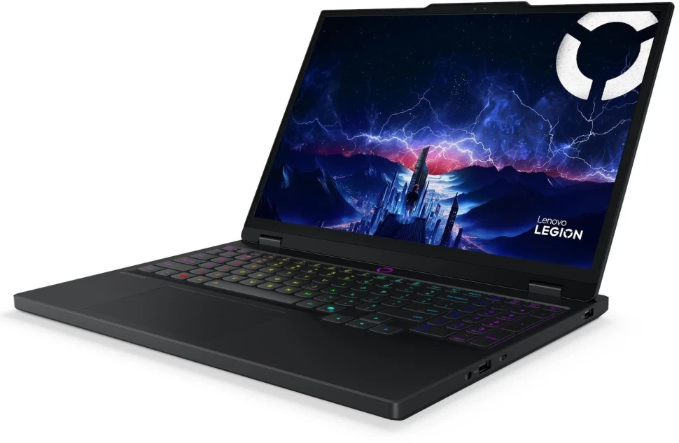 Ноутбук Lenovo Legion 5 15IAX10 Core Ultra 7 255HX 16Gb SSD512Gb NVIDIA GeForce RTX 5060 8Gb 15.1" OLED WQXGA (2560x1600) без ОС black WiFi BT Cam (83F0000GRK)  