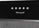 Вытяжка встраиваемая Weissgauff ALPHA 60 PB BL черный управление: кнопочное (1 мотор)  