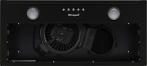 Вытяжка встраиваемая Weissgauff ALPHA 60 PB BL черный управление: кнопочное (1 мотор)  