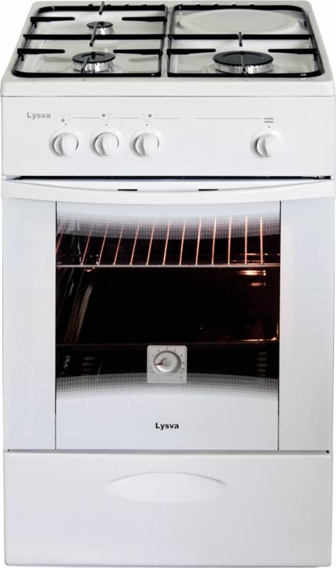 Плита Газовая Лысьва ГП 300 МС СТ-2у белый (без крышки) реш.сталь