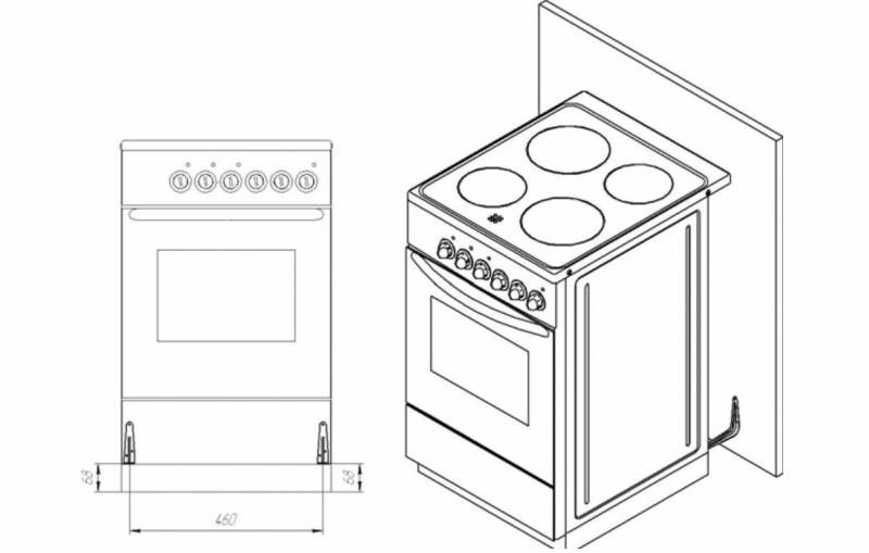 Плита Газовая Лысьва ГП 300 МС СТ-2у белый (без крышки) реш.сталь