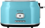Тостер Kitfort КТ-6455 815Вт голубой/серебристый  