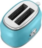 Тостер Kitfort КТ-6455 815Вт голубой/серебристый  