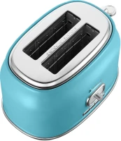 Тостер Kitfort КТ-6455 815Вт голубой/серебристый